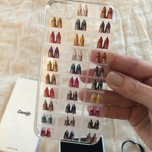 NIB Casetify SJP shoe phone cover for IPhone 7